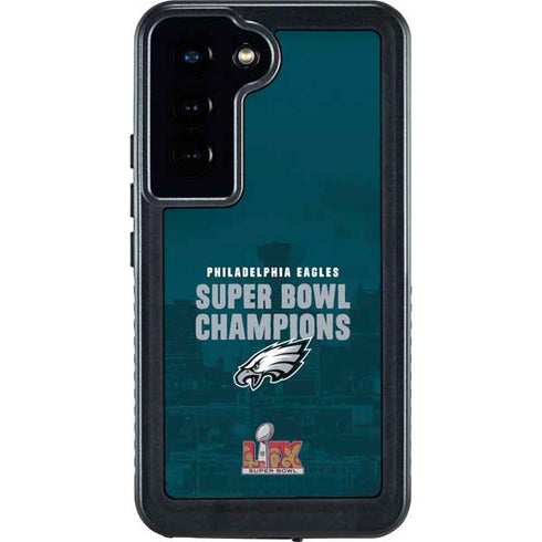 NFL Philadelphia Eagles Super Bowl LIX Champions Galaxy S24 Waterproof Case